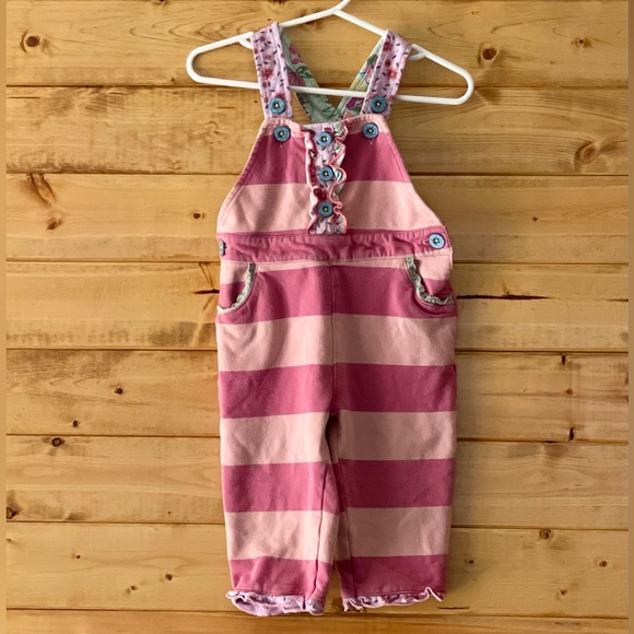 Matilda Jane World Traveler Overalls Infant Girls Size 6-12 months - Picture 4 of 9